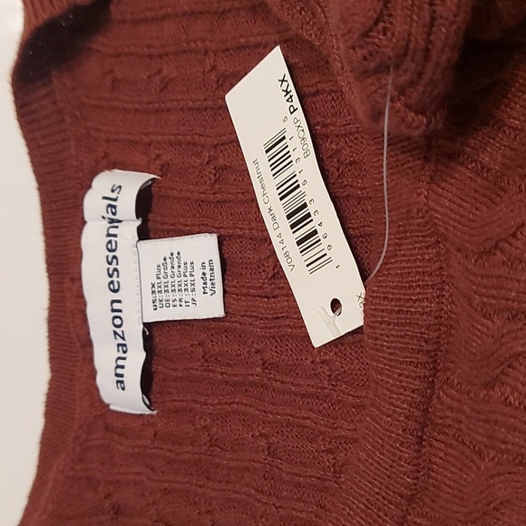 Amazon Essentials Women's Standard Lightweight Cable Crewneck Sweater - Picture 6 of 6